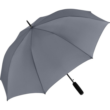 FARE Budget Automatic Umbrella Windproof 100 cm with Your Logo, grey – product photo