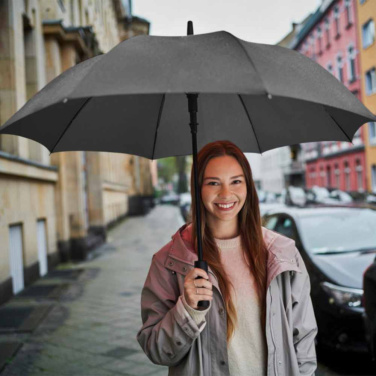 FARE Storm-Resistant Automatic Umbrella Windproof PLUS 105 cm with Your Logo, black – detail view 8