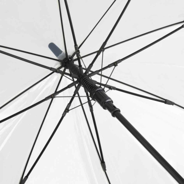 FARE® Pure Transparent Automatic Golf Umbrella with Your Logo, transparent-black – detail view 5