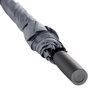 FARE Storm-Resistant Automatic Golf Umbrella Windproof PLUS 133 cm with Your Logo, grey – detail view 5