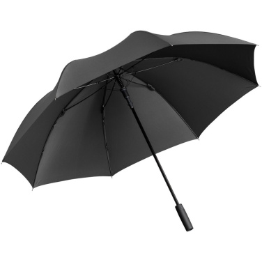 FARE Storm-Resistant Automatic Golf Umbrella Windproof PLUS 133 cm with Your Logo, black – detail view 2
