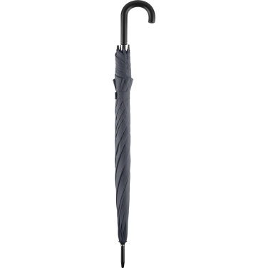 FARE Automatic Golf Umbrella with Crook Handle 122 cm with Your Logo, grey – detail view 5