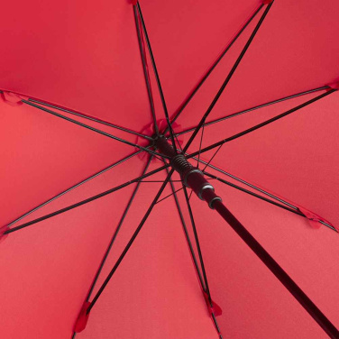 FARE Automatic Golf Umbrella with Crook Handle 122 cm with Your Logo, red – detail view 3