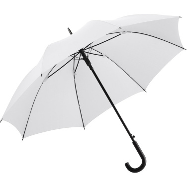 FARE Automatic Golf Umbrella with Crook Handle 122 cm with Your Logo, white – detail view 2