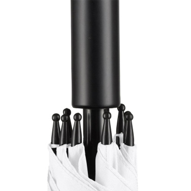 FARE Automatic Golf Umbrella with Crook Handle 122 cm with Your Logo, white – detail view 4