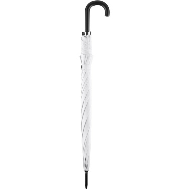 FARE Automatic Golf Umbrella with Crook Handle 122 cm with Your Logo, white – detail view 5
