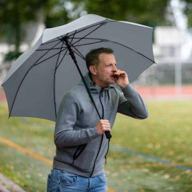 FARE Budget Automatic Golf Umbrella with Soft Handle 120 cm with Your Logo, grey – detail view 6