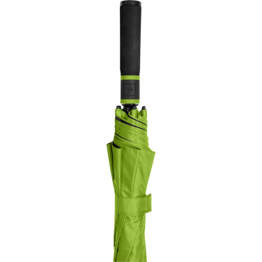 FARE® Doubleface XL Vent Two-Colour Vented Golf Umbrella with Your Logo, lime (waterSAVE®)/black – detail view 2