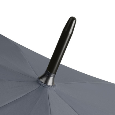FARE ÖkoBrella Automatic Golf Umbrella with Recycled PET Cover 122 cm with Your Logo, grey (waterSAVE®) – detail view 4