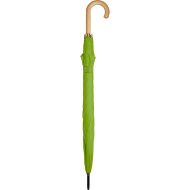 FARE ÖkoBrella Automatic Golf Umbrella with Recycled PET Cover 122 cm with Your Logo, lime (waterSAVE®) – detail view 3