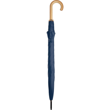 FARE ÖkoBrella Automatic Golf Umbrella with Recycled PET Cover 122 cm with Your Logo, navy (waterSAVE®) – detail view 3