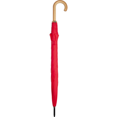 FARE ÖkoBrella Automatic Golf Umbrella with Recycled PET Cover 122 cm with Your Logo, red (waterSAVE®) – detail view 3