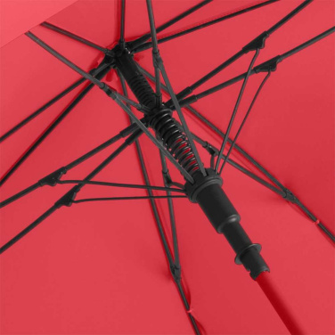 FARE Jumbo® XL Square Color Square Golf Umbrella with Your Logo, red – detail view 6