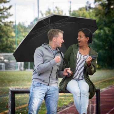 FARE Jumbo® XL Square Color Square Golf Umbrella with Your Logo, black – detail view 2