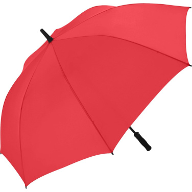 FARE Fibermatic XL Durable Automatic Golf Umbrella 130 cm with Your Logo, red – product photo