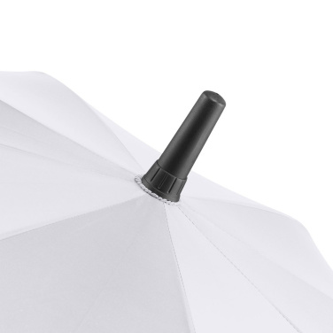 FARE Fibermatic XL Durable Automatic Golf Umbrella 130 cm with Your Logo, white – detail view 6