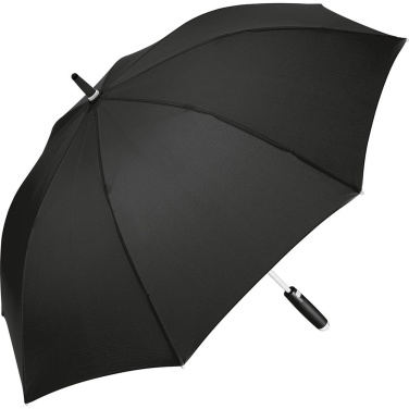 FARE® Whiteline Midsize Automatic Umbrella with White Details with Your Logo, black – detail view 4