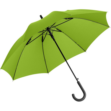 FARE® Collection Storm-Resistant Automatic Umbrella with Teflon™ Cover with Your Logo, lime (waterSAVE®) – detail view 2