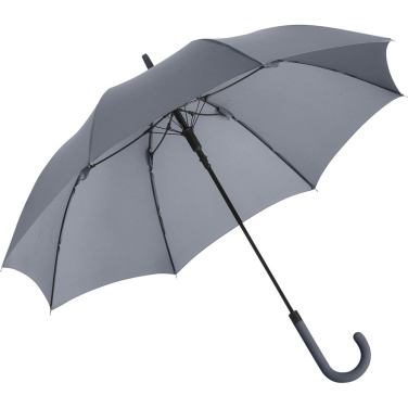 FARE® Fashion AC Single-Colour Automatic Umbrella with Your Logo, grey – detail view 2