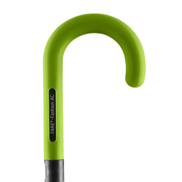 FARE® Fashion AC Single-Colour Automatic Umbrella with Your Logo, lime – detail view 7