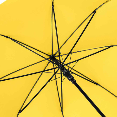 FARE Budget Automatic Umbrella Windproof 100 cm with Your Logo, yellow – detail view 7