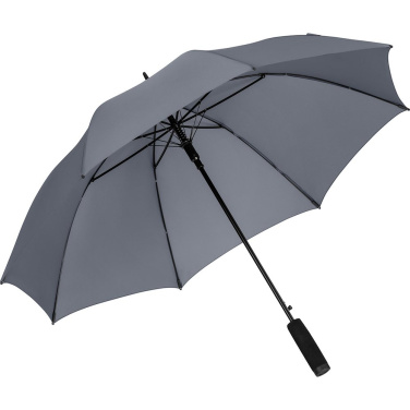 FARE Budget Automatic Umbrella Windproof 100 cm with Your Logo, grey – detail view 4