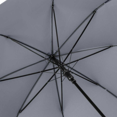 FARE Budget Automatic Umbrella Windproof 100 cm with Your Logo, grey – detail view 7