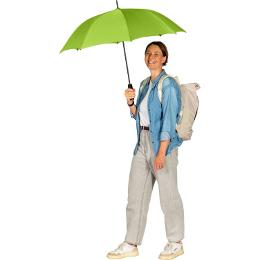 FARE Budget Automatic Umbrella Windproof 100 cm with Your Logo, lime – detail view 3