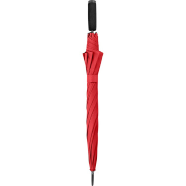 FARE Budget Automatic Umbrella Windproof 100 cm with Your Logo, red – detail view 5