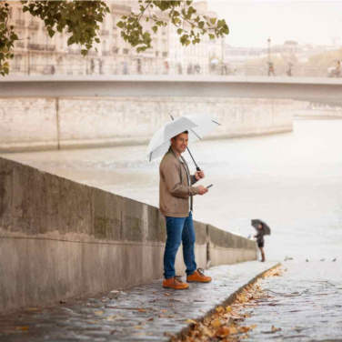 FARE Budget Automatic Umbrella Windproof 100 cm with Your Logo – detail view 2