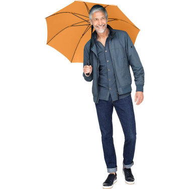 FARE Automatic Umbrella with Straight Handle 105 cm with Your Logo, orange – detail view 5