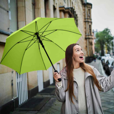 FARE Storm-Resistant Automatic Umbrella Windproof PLUS 105 cm with Your Logo, lime – detail view 2