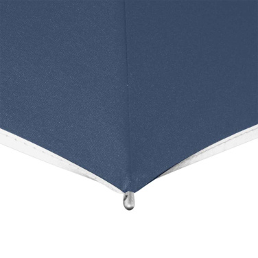 FARE® AC Automatic Umbrella with Reflective Piping and Fibreglass Shaft with Your Logo, navy – detail view 6