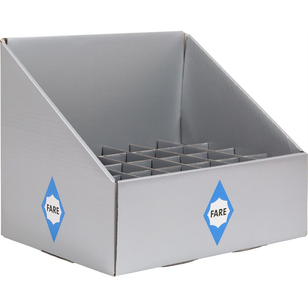 FARE® Pocket Umbrella Display L, 6×4, grey – product photo