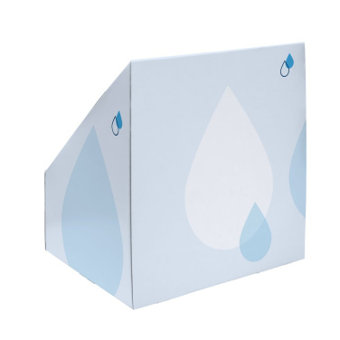 FARE® Pocket Umbrella Display L, 4×3, light blue – detail view 2