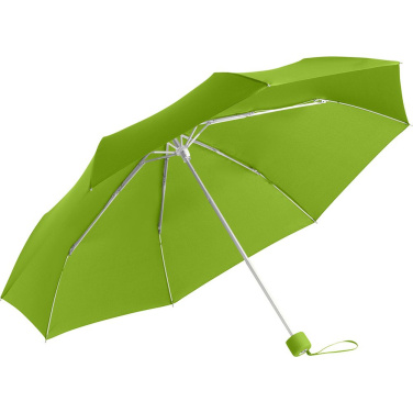 FARE Ultra-Light Aluminium Mini Umbrella with Your Logo, lime – detail view 5
