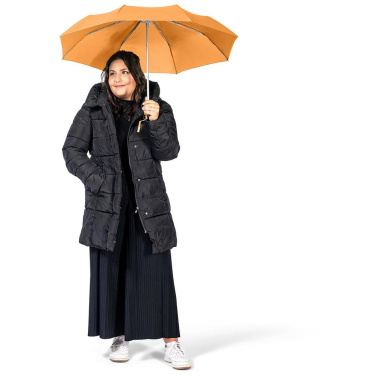 FARE Ultra-Light Aluminium Mini Umbrella with Your Logo, orange – detail view 4
