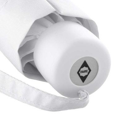 FARE Ultra-Light Aluminium Mini Umbrella with Your Logo, white – detail view 8