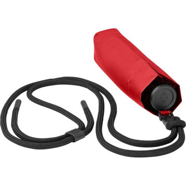 FARE® FiligRain ToGo Ultra-Light Mini Umbrella with UV Protection and Strap with Your Logo, red – detail view 7