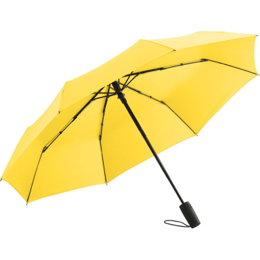 FARE AOC Automatic Open & Close Pocket Umbrella with Your Logo, yellow – detail view 2