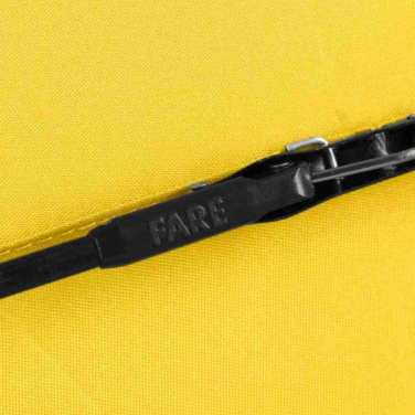 FARE AOC Automatic Open & Close Pocket Umbrella with Your Logo, yellow – detail view 4