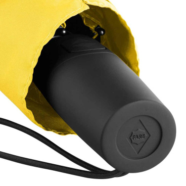 FARE AOC Automatic Open & Close Pocket Umbrella with Your Logo, yellow – detail view 5