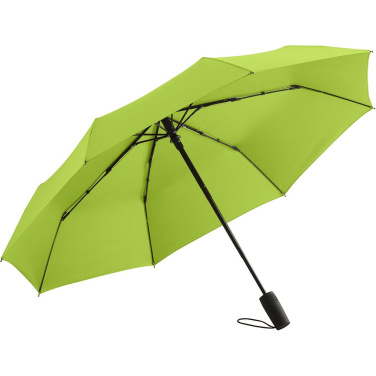 FARE AOC Automatic Open & Close Pocket Umbrella with Your Logo, lime – detail view 2