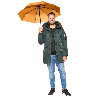 FARE AOC Automatic Open & Close Pocket Umbrella with Your Logo, orange – detail view 7