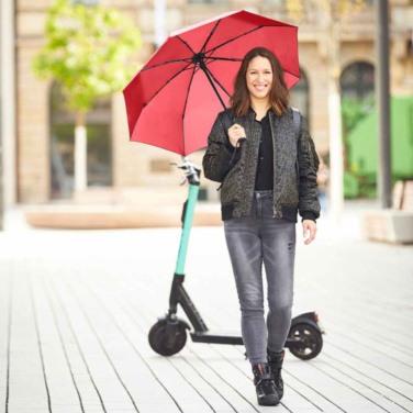 FARE AOC Automatic Open & Close Pocket Umbrella with Your Logo, red – detail view 8