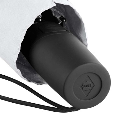 FARE AOC Automatic Open & Close Pocket Umbrella with Your Logo, white – detail view 5