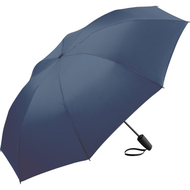 FARE® Contrary Reverse-Closing Automatic Pocket Umbrella with Your Logo, navy – product photo