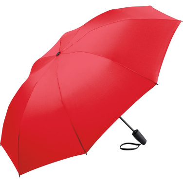FARE® Contrary Reverse-Closing Automatic Pocket Umbrella with Your Logo, red – product photo