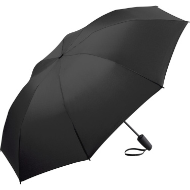 FARE® Contrary Reverse-Closing Automatic Pocket Umbrella with Your Logo, black – product photo