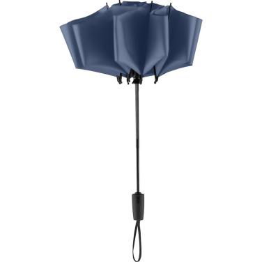 FARE® Contrary Reverse-Closing Automatic Pocket Umbrella with Your Logo, navy – detail view 3